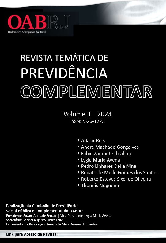 Capa Volume II Revista de Previdencia Complementar (1)